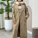 بارانی تک شنل بلند 2809