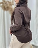 شومیز عروسکی سیلک پشت بند 3104