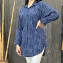 شومیز کاملس طرح دار 1563