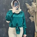 شومیز ساتن ساده 1616