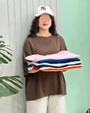 تیشرت باکسی لش 3085