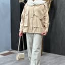 شومیز کتان پایین گت 1882