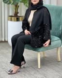 کت شلوار مزونی خرجکار پولکی 2903