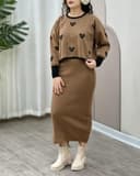 شومیز و سارافون بافت 2833