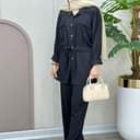 شومیز شلوار مشکی 2507