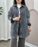 کت جین ضخیم رنگی 2832