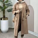 پالتو فوتر بلند مهسا 2681