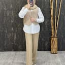 ست جلیقه شومیز و شلوار 1634