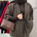 پالتو فوتر کیمونویی دودکمه 2695