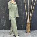 ست شومیز شلوار بامبو 1551