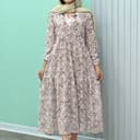 پیراهن خامه دوزی گلدار 2486