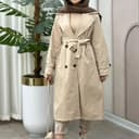 بارانی سانتانا چهاردکمه بلند 2616