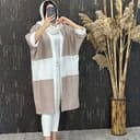 مانتو پانچ ترکیبی 1605