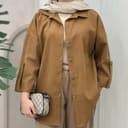 شومیز لینن پروانه 2557