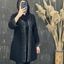 مانتو مزونی نگین کاری شده 1781