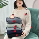 پلیور بافت توت فرنگی 2725