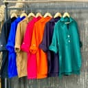 شومیز دکمه چوبی تابستانه 1800