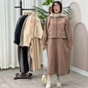 کت و سارافون گلدوزی شده 2634