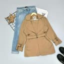 مانتو شنلدار دوجیب 1443