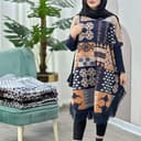 پالتو پانچ آستین کشبافت سنتی 2646