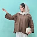 شومیز دوجیب آستین دکمه 2433