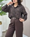 شومیز پلنگی خنک 3063