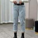 شلوار مام فیت جین 2791