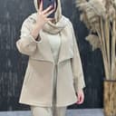 مانتو کتی یقه پهن 1588