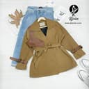 بارانی آستردارترکیب چرم 1385