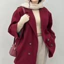 پالتو فوتر چهار دکمه آستردار 2642