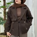 پالتو لمزور شنل دار 2746