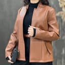 کت چرم اسپورت 2587