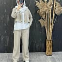 ست سه تیکه کتان 1565