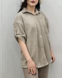 شومیز مخمل سوزنی 2843