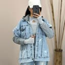 کت جین کلاهدار ترکیب دورس 1473