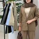 کتی لینن تک دکمه 2549