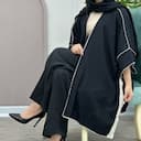 مانتو پانچ مغزی دوزی شده 2476