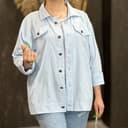 شومیز کتان پشت چاپ 1849