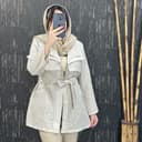 مانتو حصیری دو یقه 1502