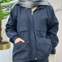 بارانی اسپورت کلاهدار 2665