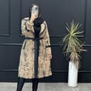 پالتو پوست ترکیب چرم 1386