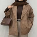 پالتو فوتر یقه انگلیسی 2696