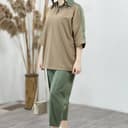 ست شومیز شلوار مام 2186