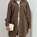 شومیز مانتویی کتان 2521