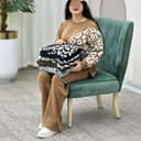 ست بلوز و شلوار پلنگی 2707