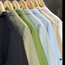 شومیز کتان پشت دکمه 1791