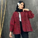 مانتو کتی ژاکارد 1495