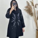 مخمل پولکی پروانه 2156