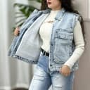 وست جین وارداتی داخل خز 2806