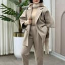 ست پالتو و شلوار دمپاپاکتی 2678